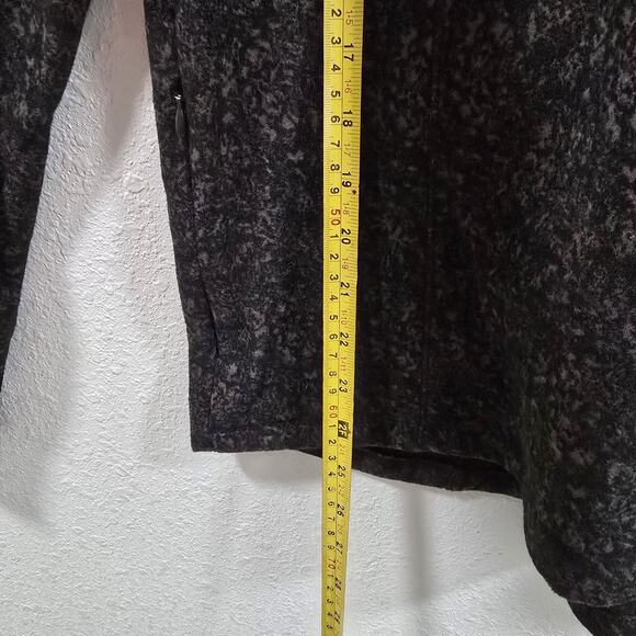 Spyder Active Womens Black Fleece Pullover Jacket Size L Half Zip Warm Stretch - Picture 8 of 14